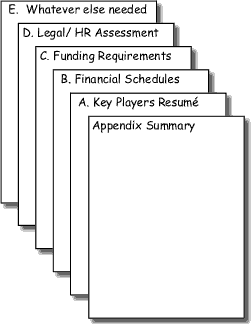 Graphic of the appendices